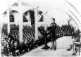 Lincoln speaks at the Great Hall, Cooper Union